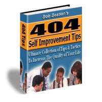 404 Self Improvement Tips